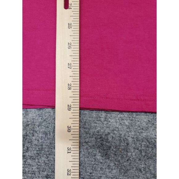 Jms Just My Size Blouse Top Women's Plus Size 5X Pink Rhinestone Neck New NWT - Picture 10 of 10